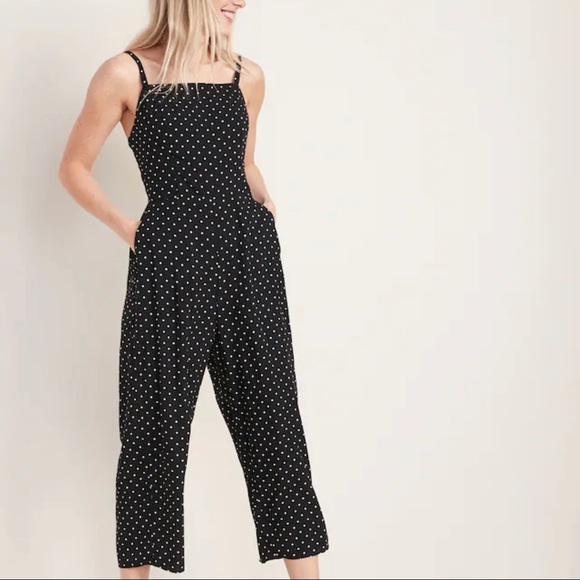 Old Navy Pants - NWT polka dot jumpsuit